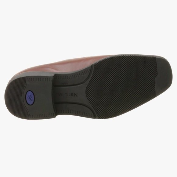 Neil M Rochester Leather Slip On Cognac Shoe 9.5 - Picture 3 of 9